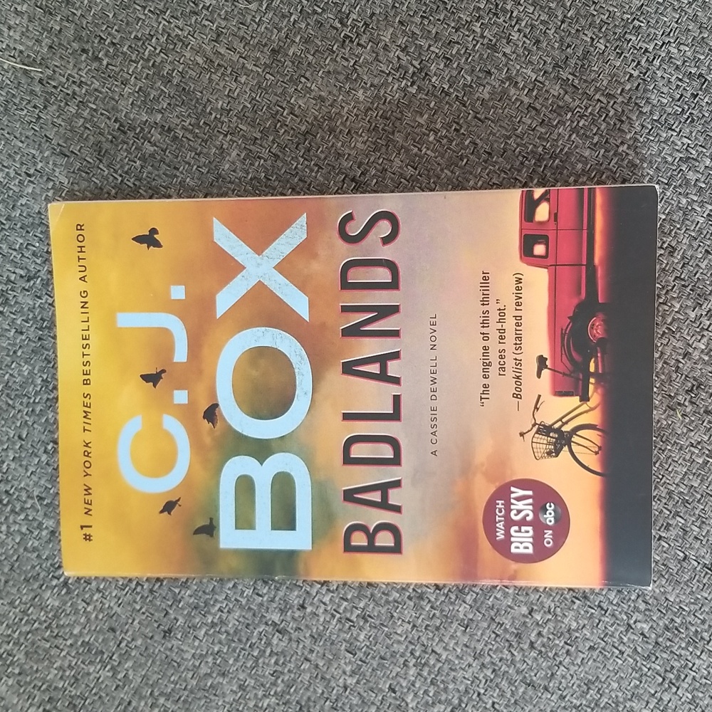 📚CJ BOX BADLANDS NOVEL